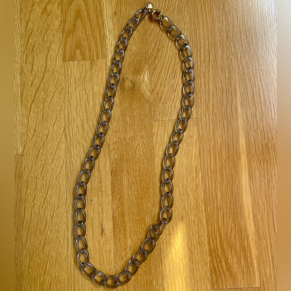 J. Crew gray Chain Necklace